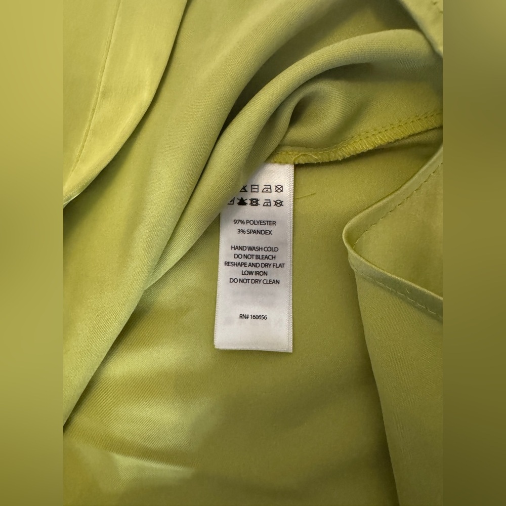 Rachel Zoe Green Casual Button Down Shirt - Picture 6 of 11